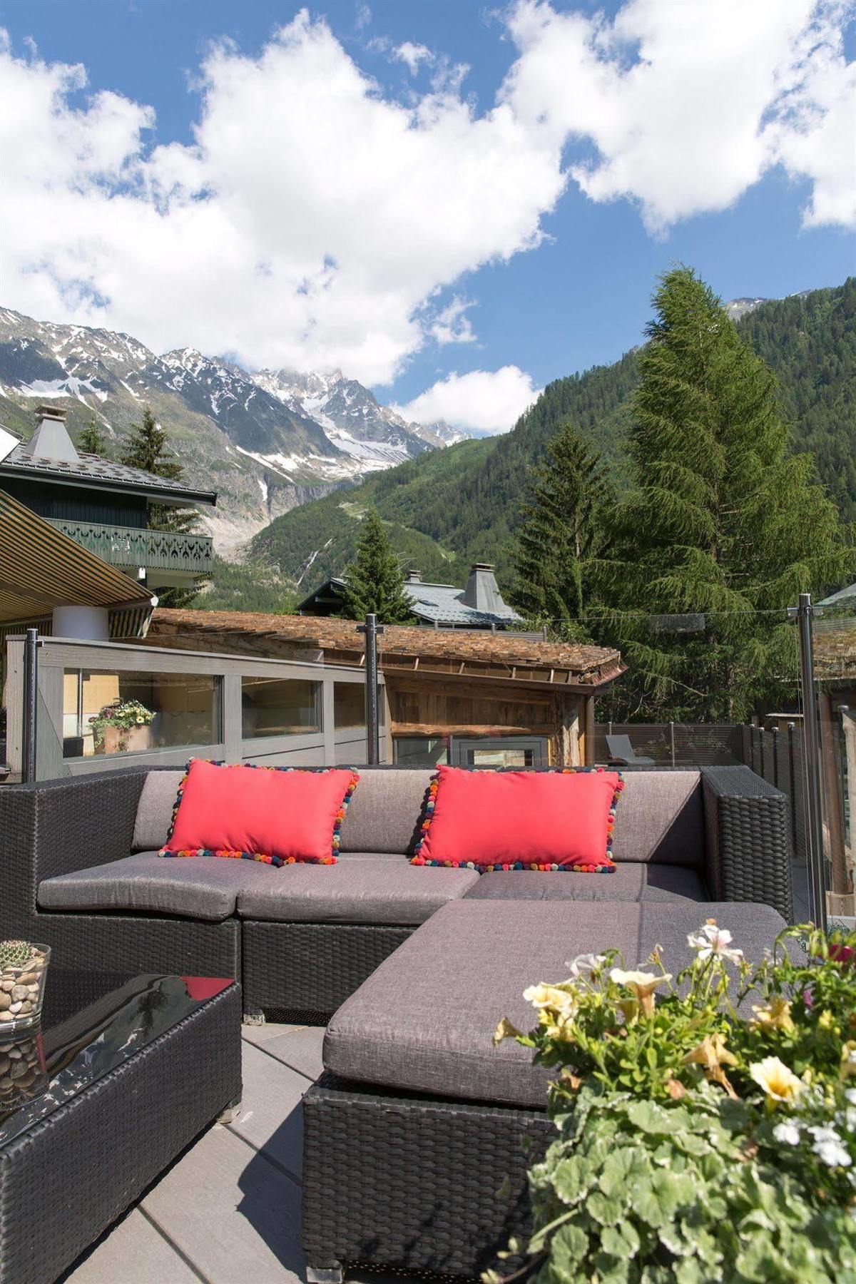 Hotel Le Montana & Spa Chamonix Mont Blanc Exterior foto