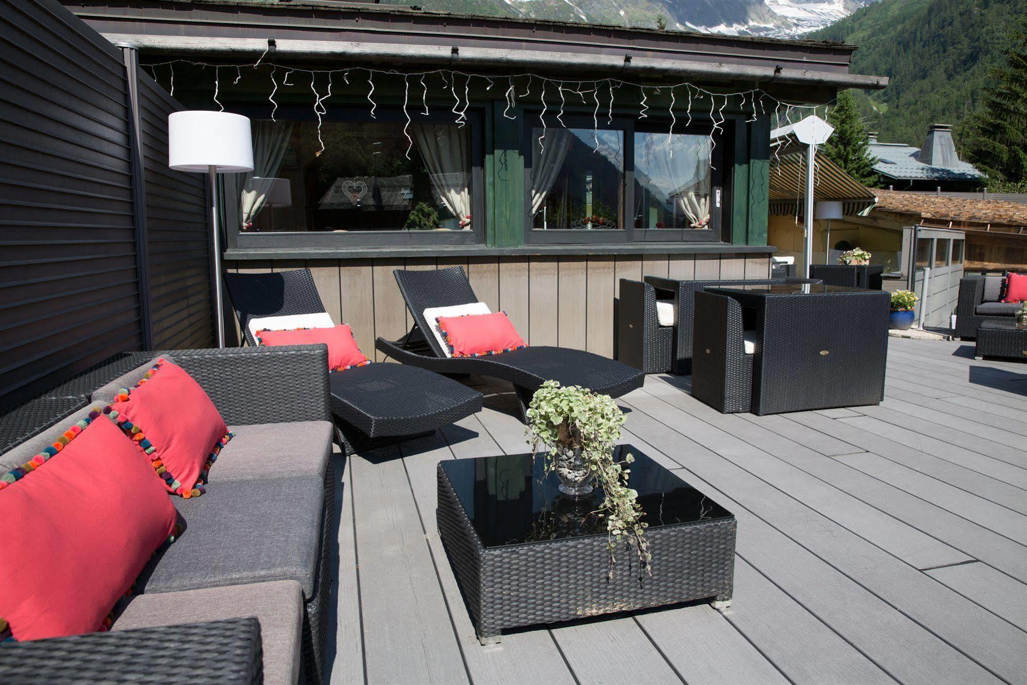 Hotel Le Montana & Spa Chamonix Mont Blanc Exterior foto