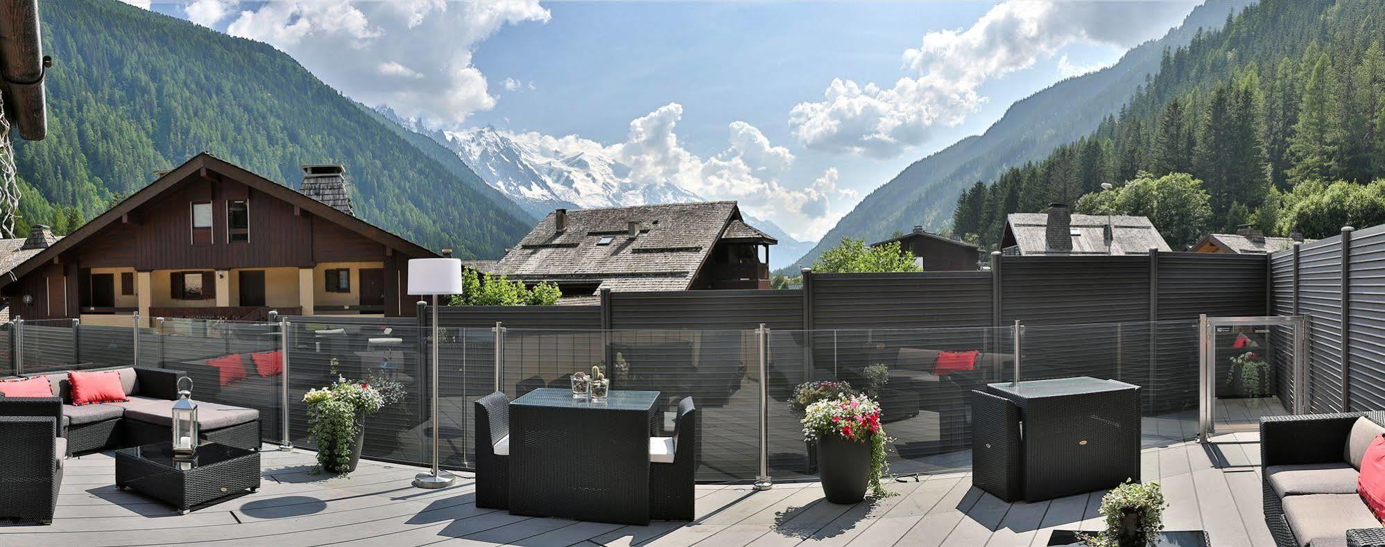 Hotel Le Montana & Spa Chamonix Mont Blanc Exterior foto